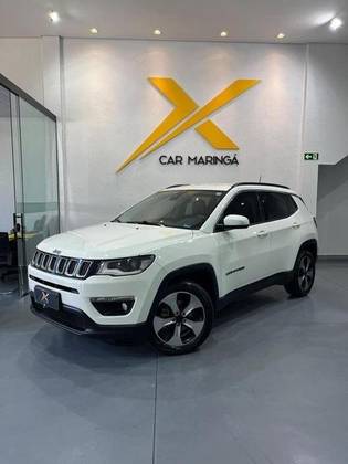 JEEP COMPASS 2.0 16V FLEX LONGITUDE AUTOMÁTICO JEEP COMPASS 2.0 16V FLEX LONGITUDE AUTOMÁTICO